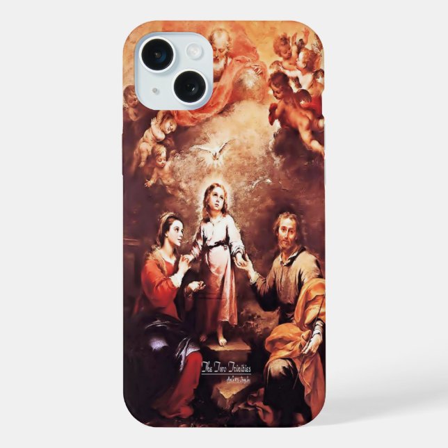 Two Trinities iPhone Case (Back)