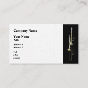 Two Trombones Business Card