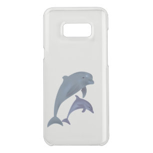 Two Tropical dolphins jumping beside each other Uncommon Samsung Galaxy S8 Plus Case