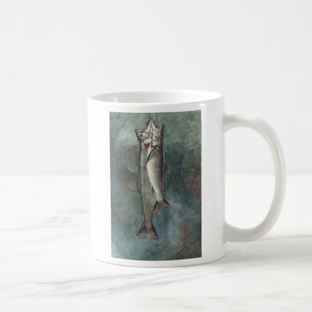 Two Trout Coffee Mug (Right)