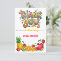 Two-tti Fruity 2nd Birthday Party