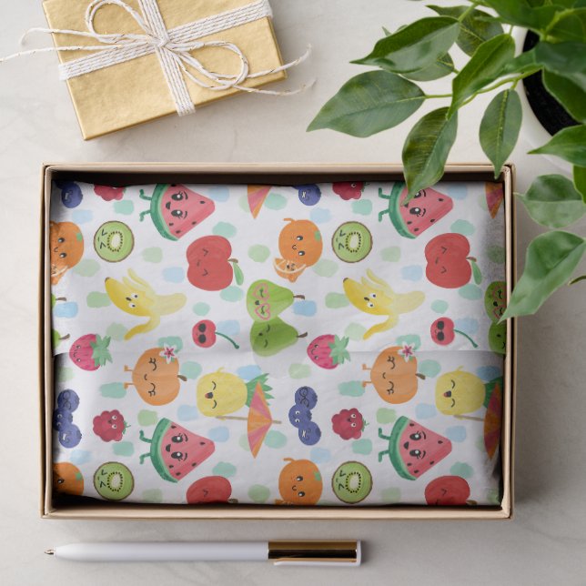 Two-tti Frutti Cutie Fruit Birthday Party Tissue Paper (Gift)