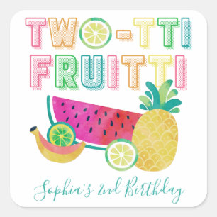 Two-tti Frutti Favour Stickers
