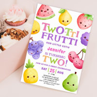 Two-tti Frutti! Little Cutie Fruit 2nd Birthday