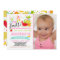 Two-tti Frutti Party Invitation 2nd Birthday Party