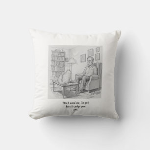 Two Tunnels Cat Pillow