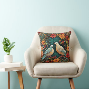 Two Turtle Doves Cushion