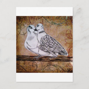 Two Turtle Doves Postcard