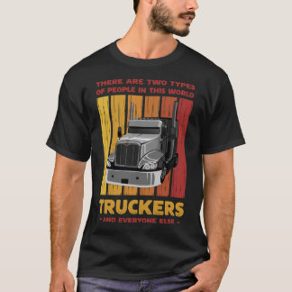 Two Types of People Truck air force  T-Shirt