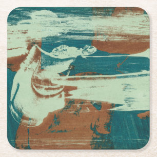 Two Up North Square Paper Coaster