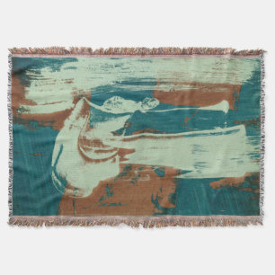 Two Up North Throw Blanket