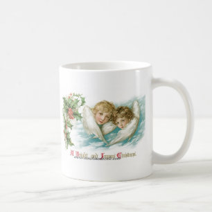 Two Victorian Children as Angels Coffee Mug