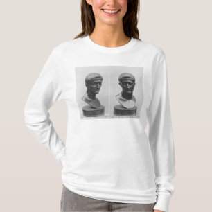 Two views of a bust of Emperor Augustus T-Shirt