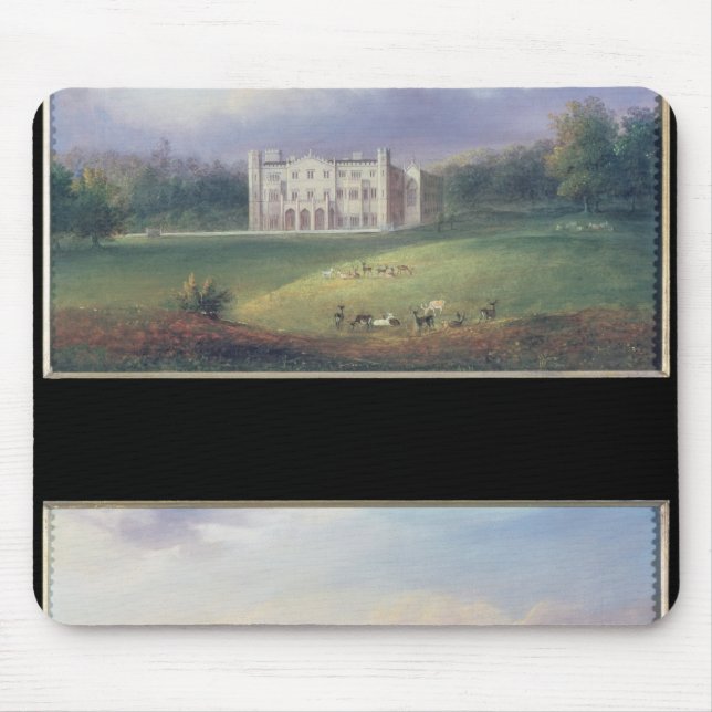 Two Views of Apley Priory Mouse Mat (Front)