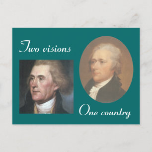 Two visions postcard