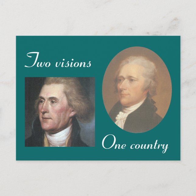 Two visions postcard (Front)