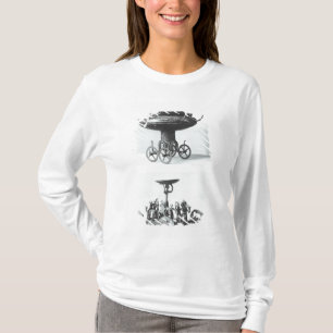 Two votive chariots for collecting rainwater T-Shirt