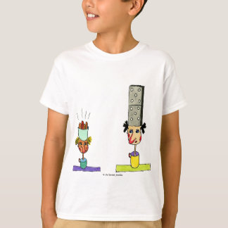 Two Wacked Out Domino Heads T-Shirt