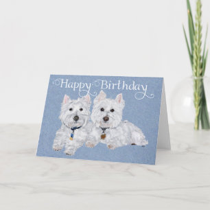 Two Westies Card