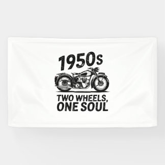 Two-Wheel, One-Soul Motorcycle Banner