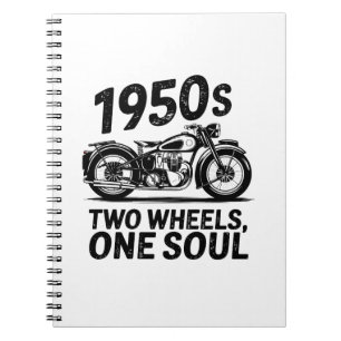 Two-Wheel, One-Soul Motorcycle Notebook