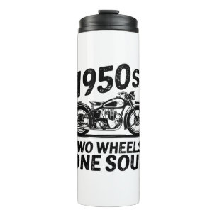 Two-Wheel, One-Soul Motorcycle Thermal Tumbler