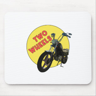 Two Wheels Mouse Mat