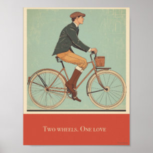 Two Wheels, One Love Poster