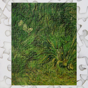 Two White Butterflies by Vincent van Gogh Jigsaw Puzzle