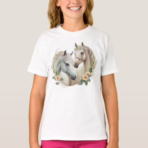 Two White Horses T-Shirt