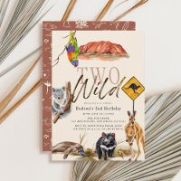 Two Wild Australian Animals 2nd Birthday