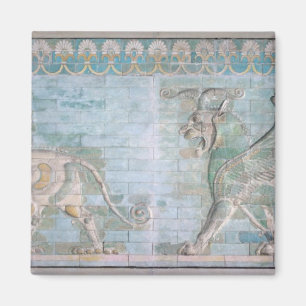 Two Winged Griffins, from the Palace of Magnet