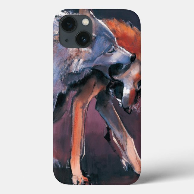 Two Wolves 2001 Case-Mate iPhone Case (Back)