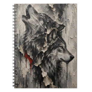 Two Wolves, One Heart Notebook