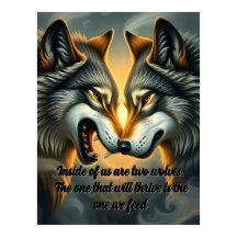 two wolves 