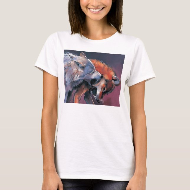 Two Wolves T-Shirt (Front)