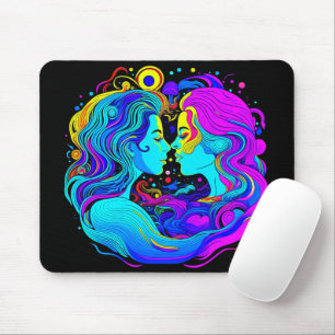 Two Women Mouse Mat