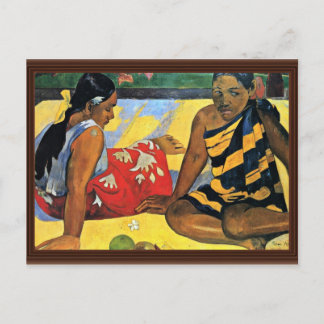 Two Women Of Tahiti (What'S New Parau Api) Postcard