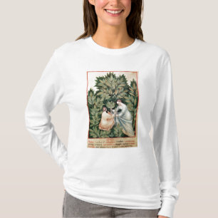 Two women picking sage, from 'Tacuinum T-Shirt