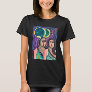 Two Women Under the Moon T-Shirt