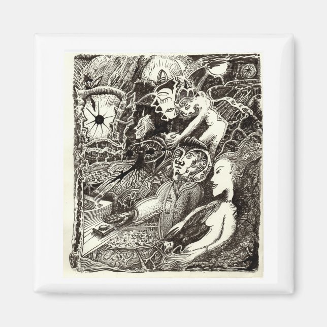 Two Worlds Magnet (Front)