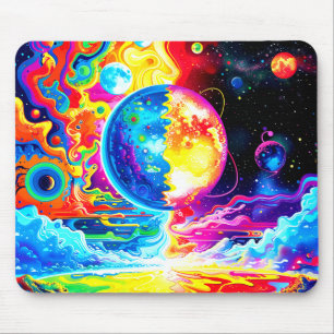 Two Worlds Mouse Mat