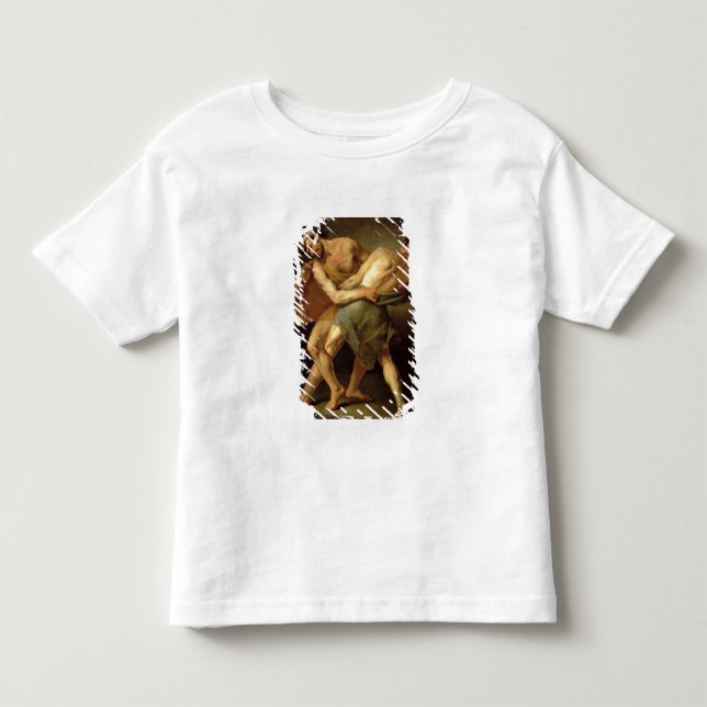 Two Wrestlers Toddler T-Shirt (Front)