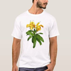 Two Yellow Lady Slipper Orchids T-Shirt
