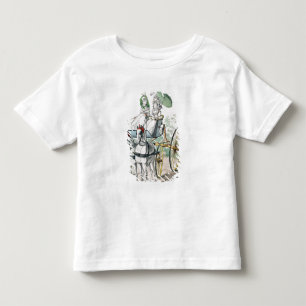 Two young ladies in calico gowns toddler T-Shirt