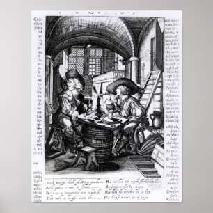 Two Young Noblemen Smoking, A Pro-Smoking Poster