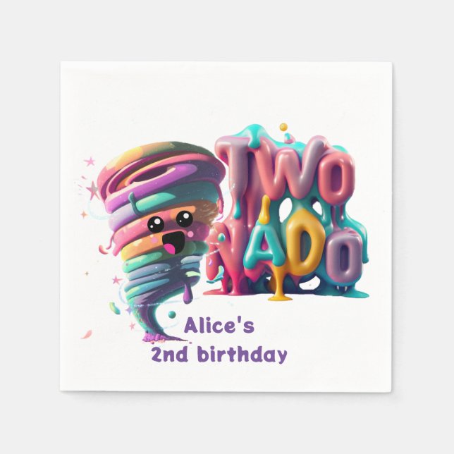 twonado T-Shirt Napkin (Front)