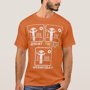 Twosday Tuesday February 22nd 2022 Funny farmer Ev T-Shirt