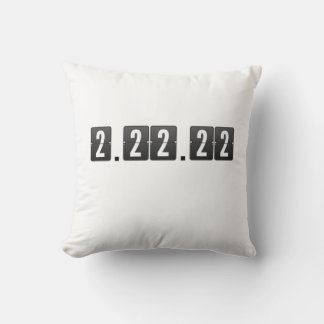 Twosday Tuesday February 2-22-22 Math Teacher Post Cushion