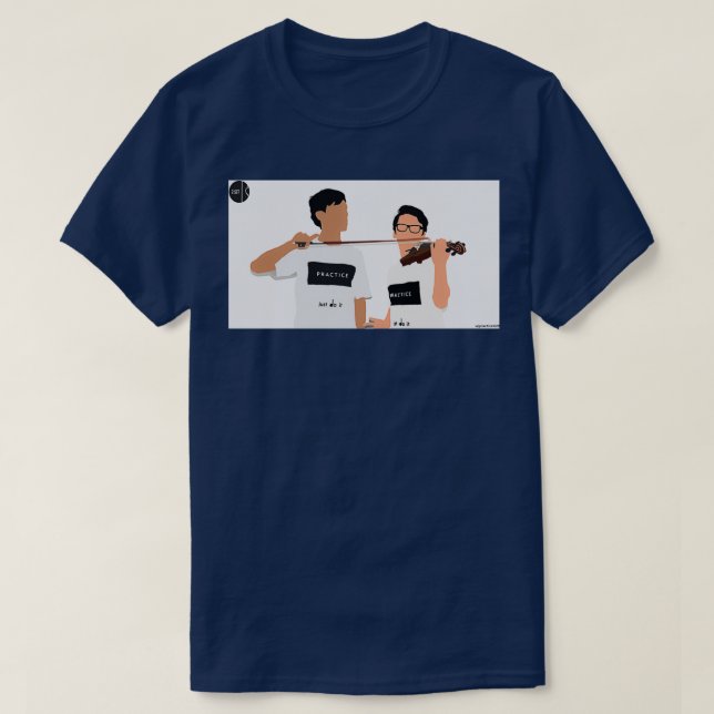 twoset one violin T-Shirt (Design Front)